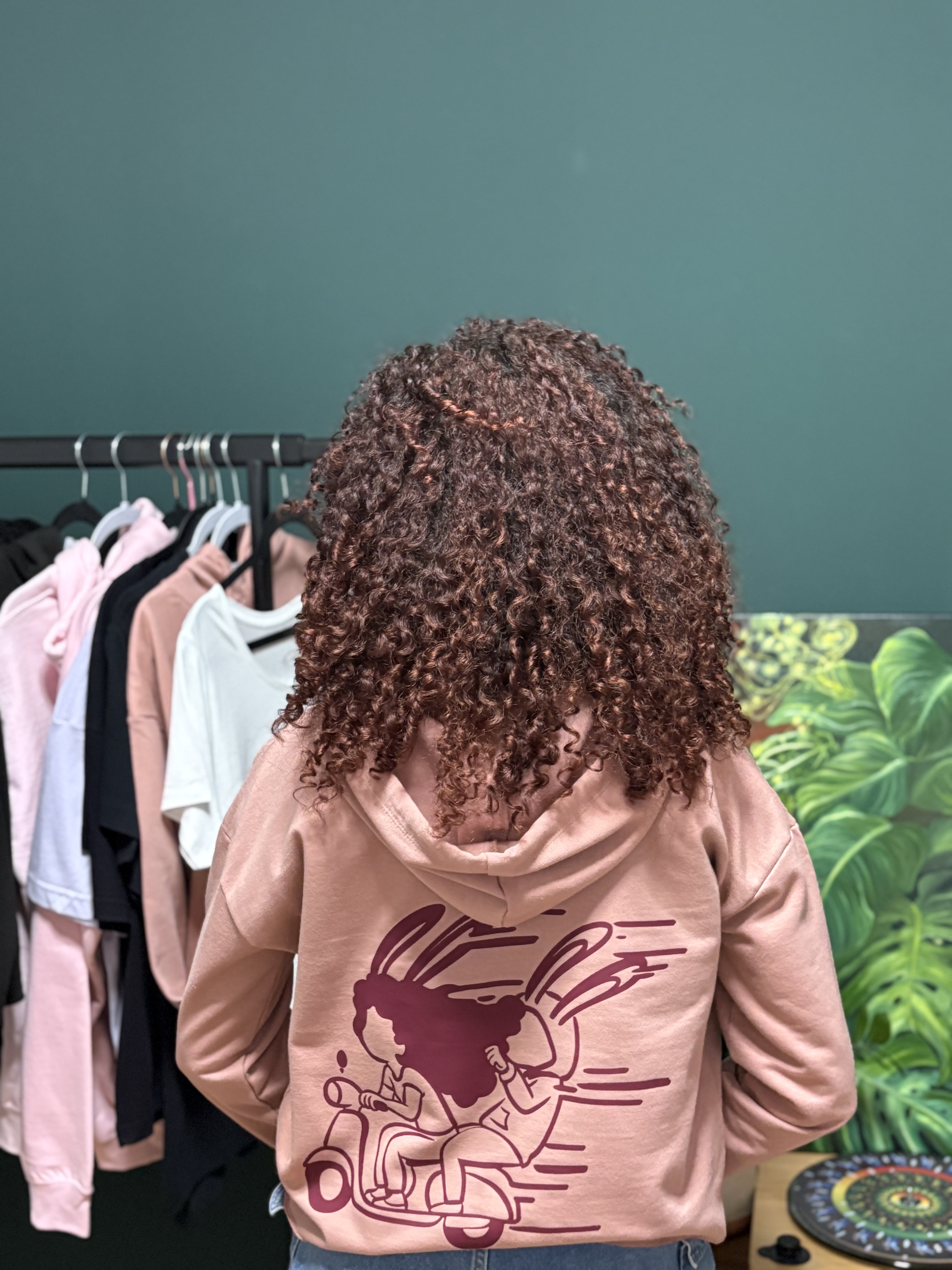 Luna & Benny Scoot Crop Hoodie - Image 3