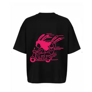Luna & Benny Scoot T-Shirt — Neon Pink - Image 2