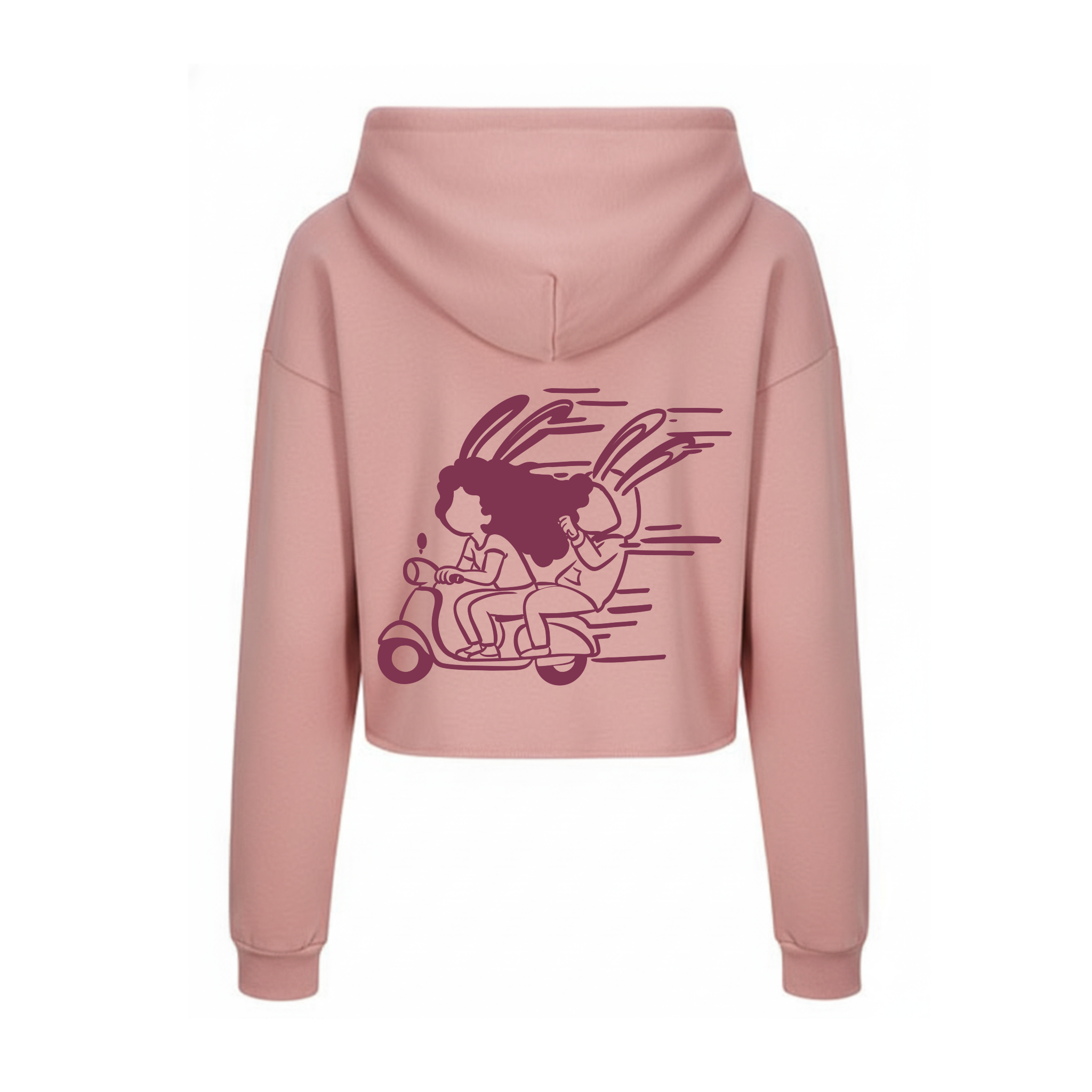Luna & Benny Scoot Crop Hoodie - Image 2